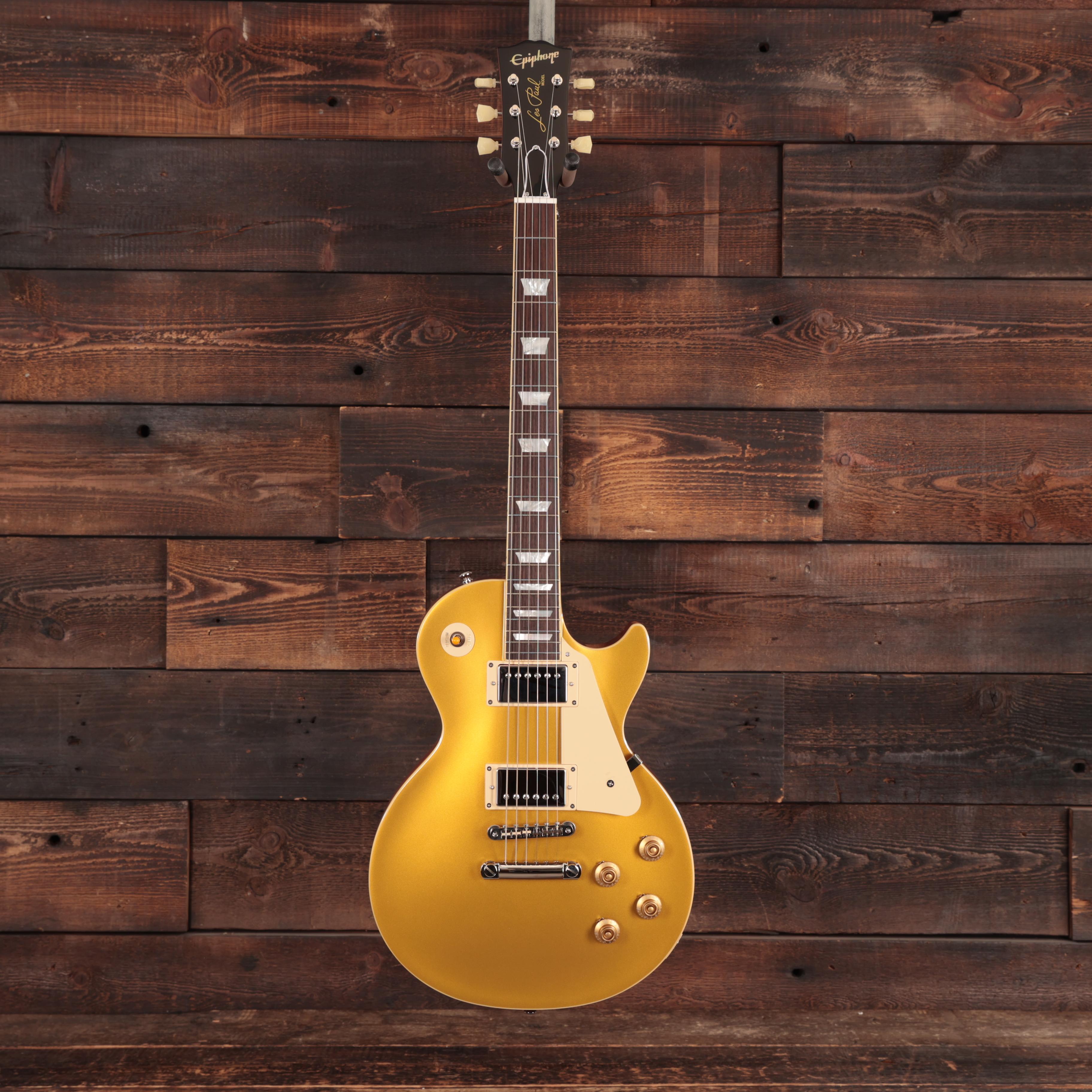 Epiphone 1957 Les Paul Goldtop Reissue in Double Gold - Andertons